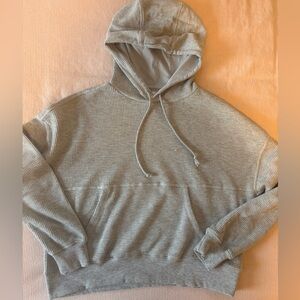 Yogalicious Woman’s Waffle Knit Hooded Sweater